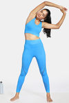 Zelocity Quick Dry Sports Bra -  French Blue — thumbnail 4